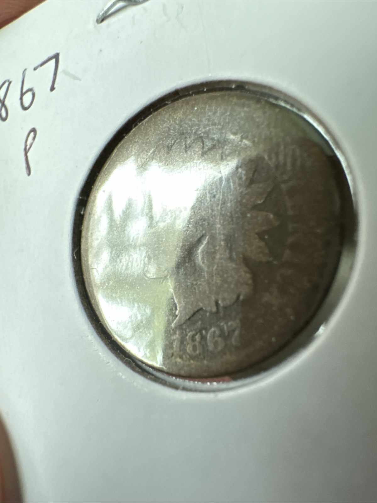 1867 Indian Head Cent - BN, Penny 1C