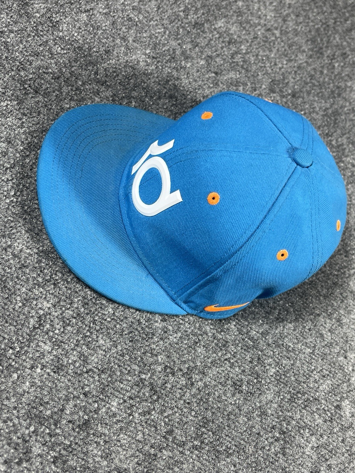 Nike KD Hat Youth Kids One Size Fits Most Strapback Blue Basketball Sports Boys