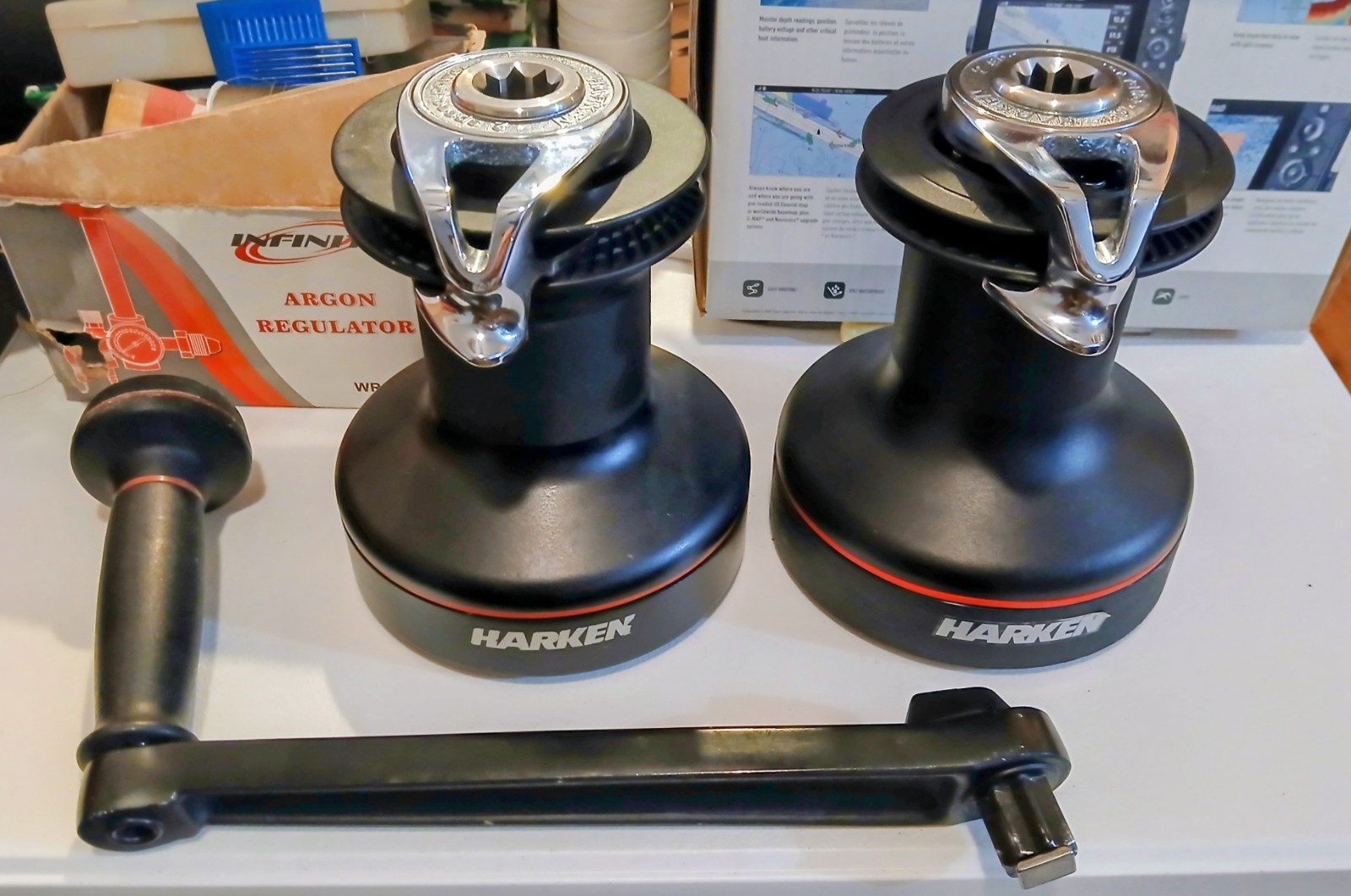 Harken 40 winch 2 Speed Winch
