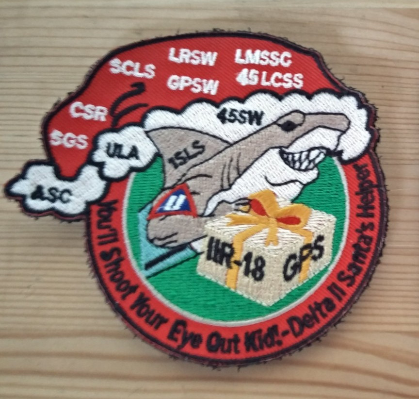 USAF Delta II 45SW 1SLS GPS IIR-18 Satellite Launch Patch