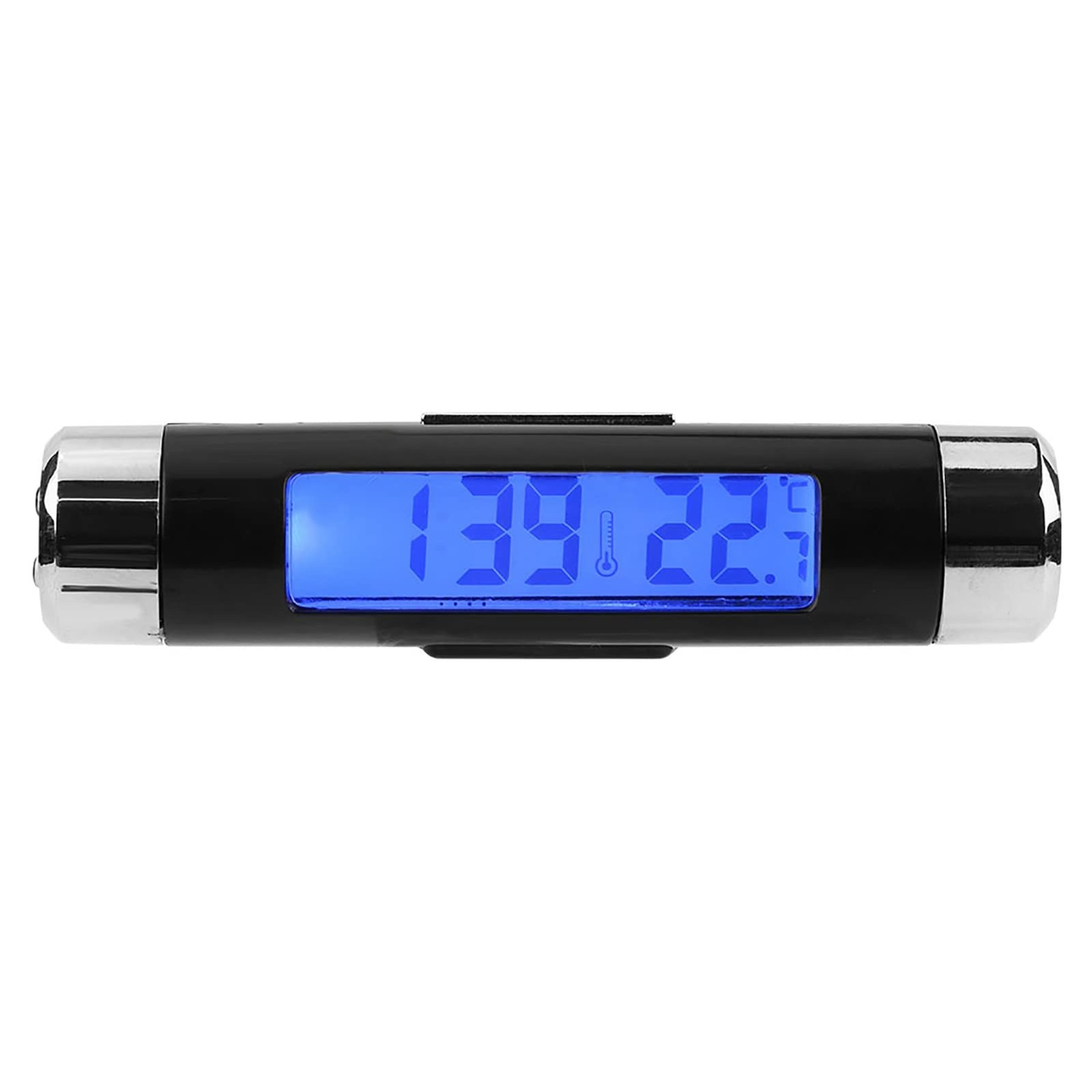 Car Clock Thermometer, 2 in 1 Car Electronic Clock, Multifunctional Auto Aut...