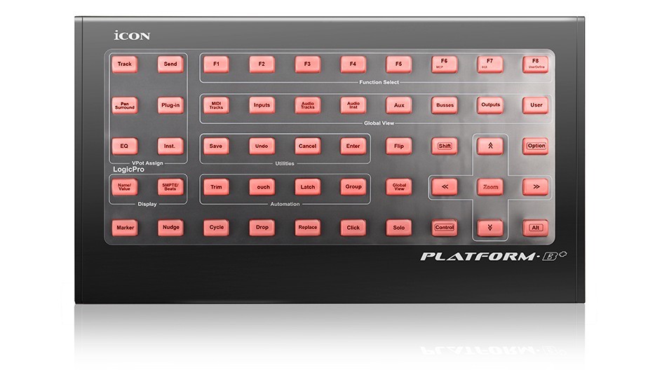 Icon Pro PLATFORM B+ 50 Button Module for Platform M+ DAW Control Surface
