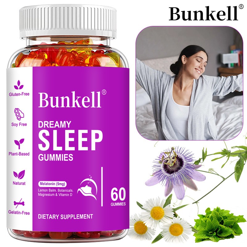 Sleep Gummy Promote Immune Health Supports Healthy Sleep Vitamin D2 60 Gummy