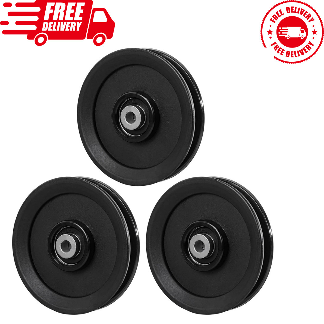 4.5” Bearing Pulley Wheel Pulley Replacement Home Gym System Equipment P