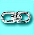 2 pieces of a 5/8" 316 SS eye to eye swivel, free shipping in the USA