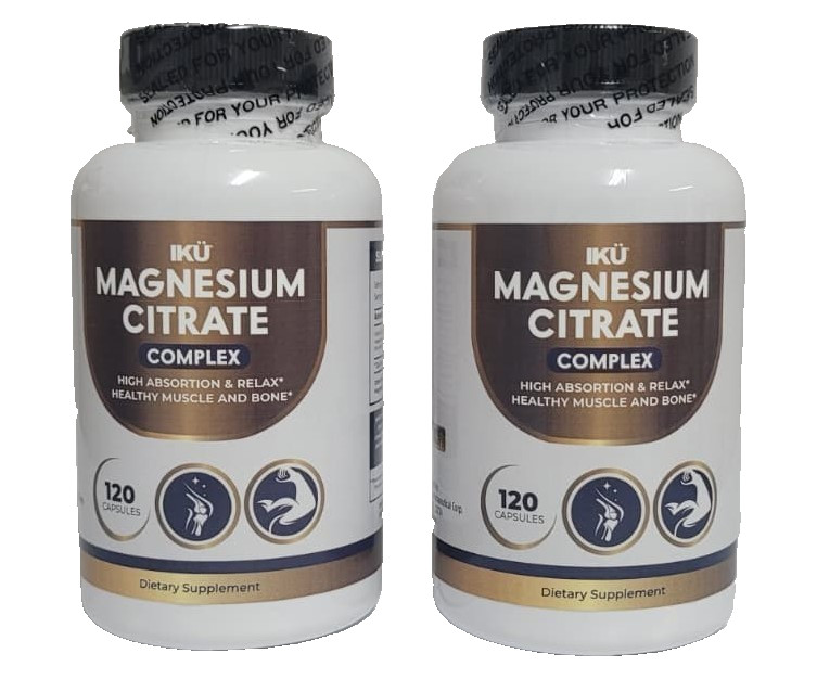 Magnesium Citrate Complex wit Zinc and Vitamin D3 - 240 Capsule