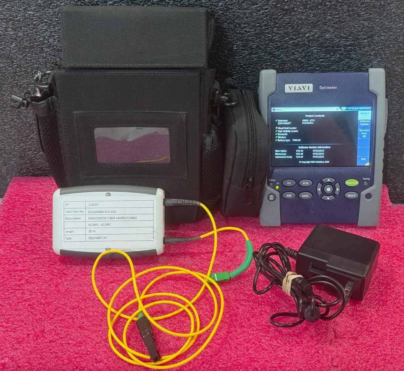 Viavi/JDSU EOPT-PONATT Optimeter + Launch Cable Accs. 8526