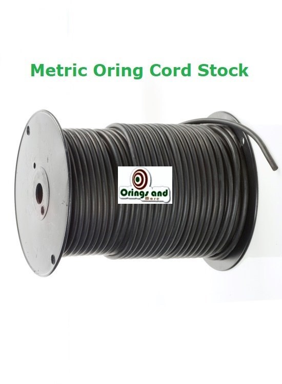 Metric Buna O-ring Cord 2.62mm 70 Duro Price for 10 ft