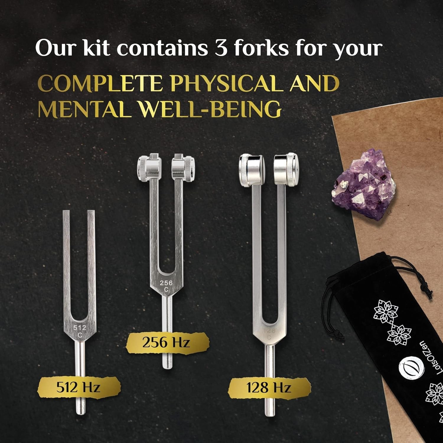 Vibrational Healing Forks with Video Guide