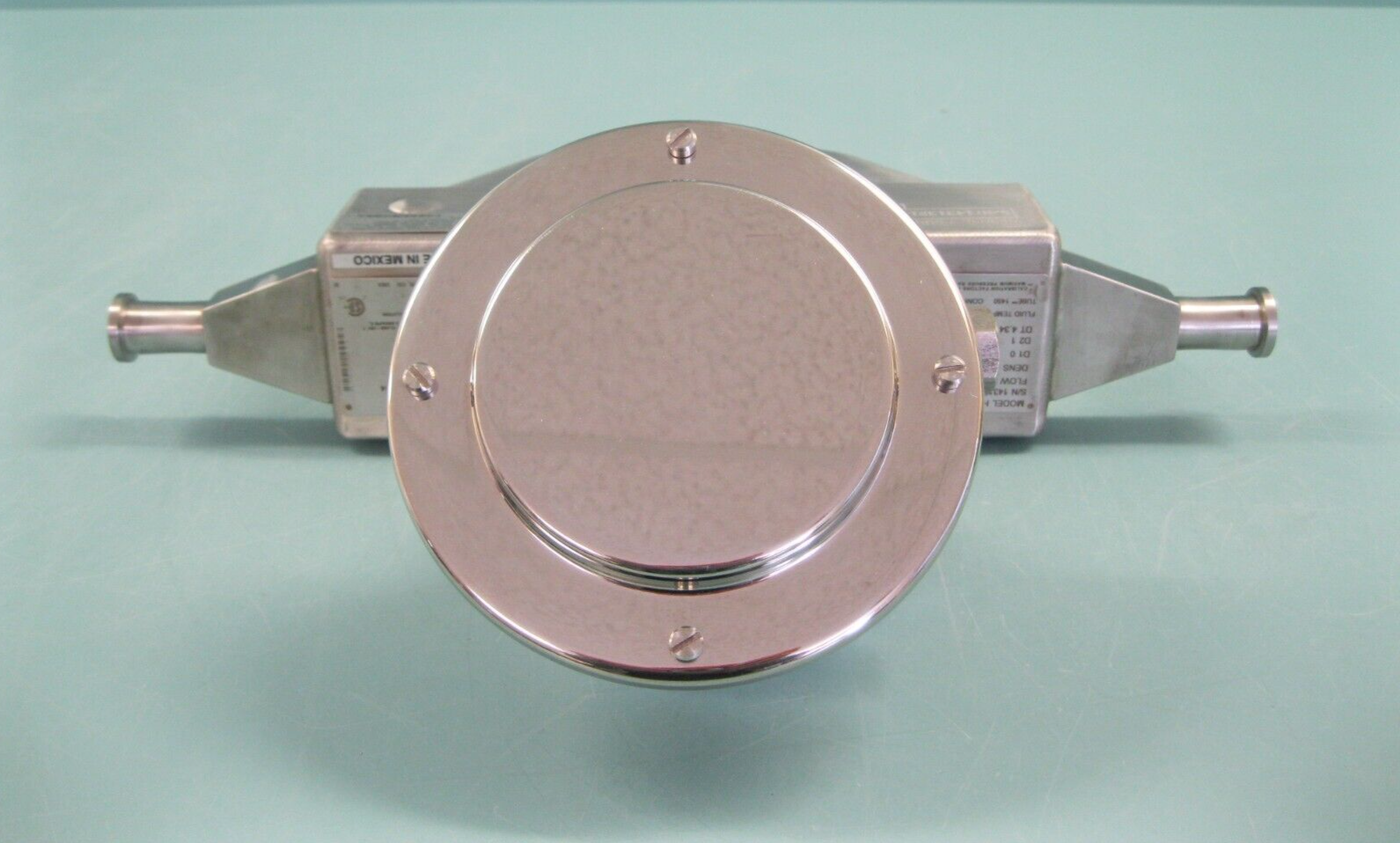 1/2" Micro Motion H025 Hygienic Mass Flow Sensor 800 Enhanced Core Processor C19