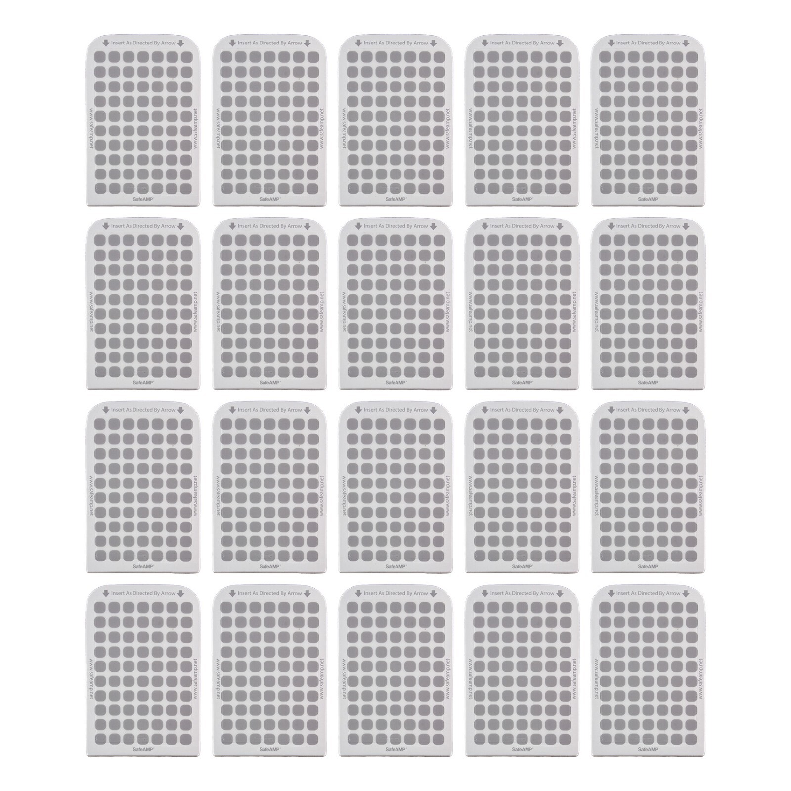 SafeAMP Glue Cards Refills for Mosalogic Flying Insect Trap Indoor, 20-Pack