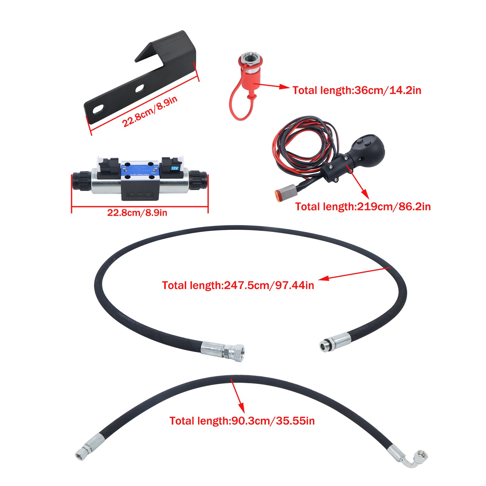 Third Function Valve Kit For Kubota L4600 &amp L4701 Series Tractors
