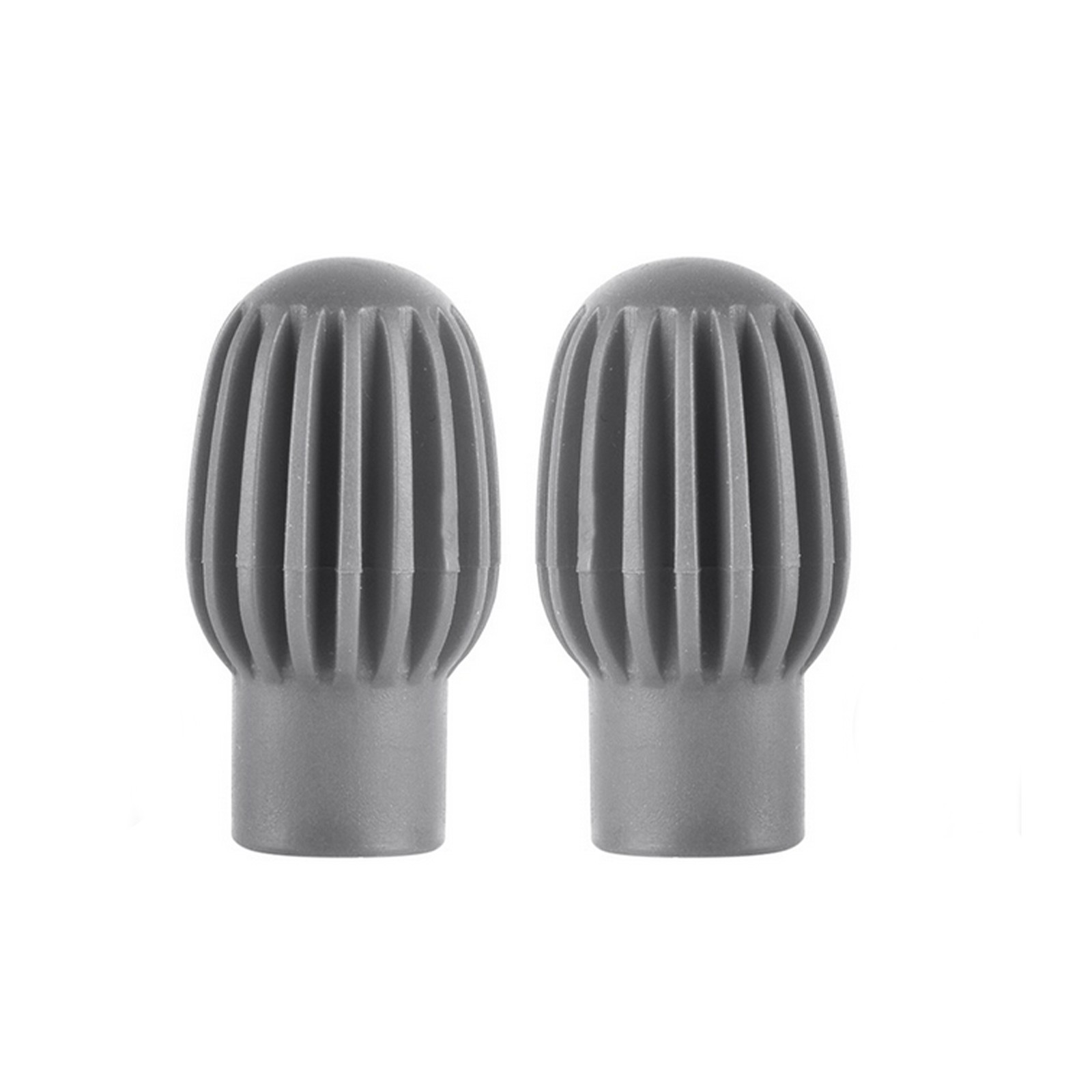 2Pcs Portable Silicone Drum Stick Sleeve Caps Drumstick Protective Mute Cover