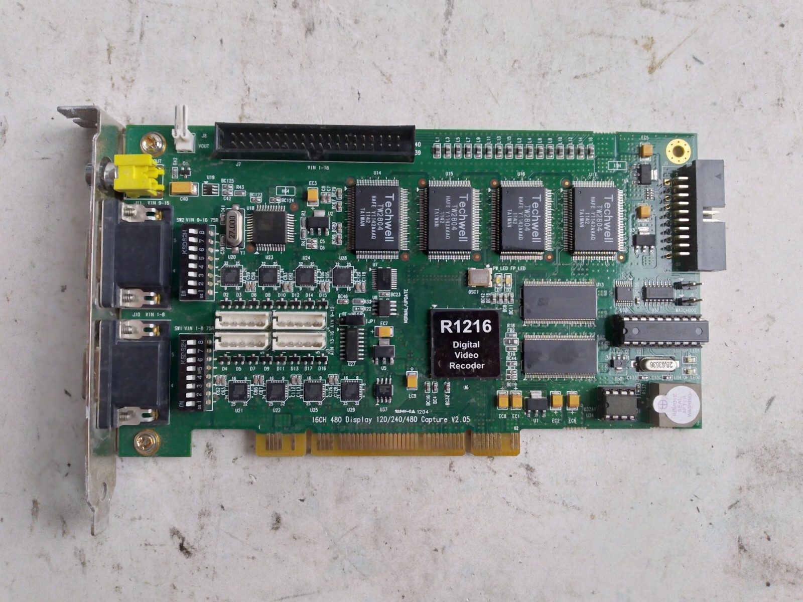 Techwell TW2804 Capture Card