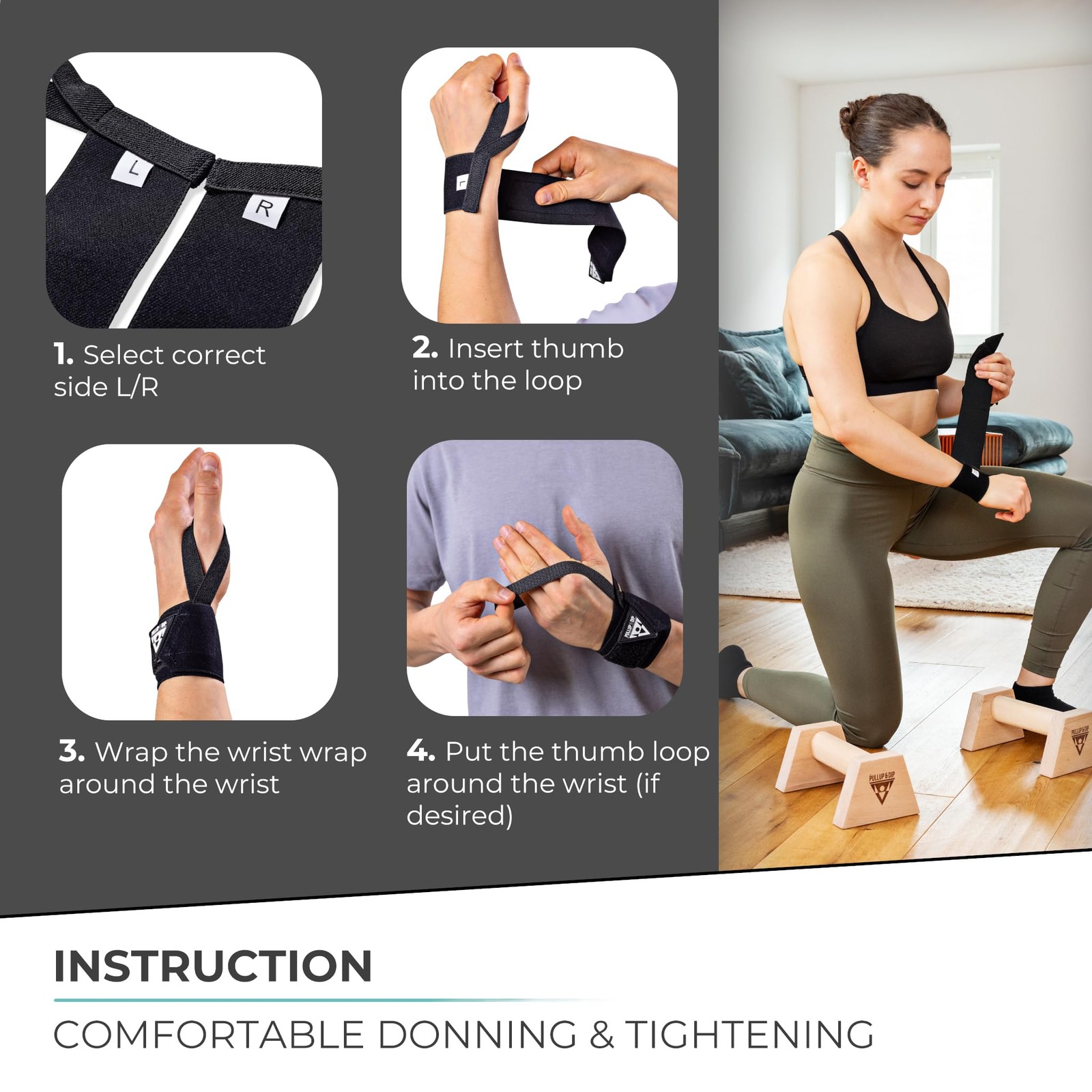 Wrist Wraps, Professional Wrist Support for Weightlifting, Calisthenics, Body...