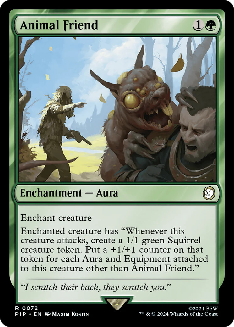MTG Animal Friend [Fallout] Near Mint Magic