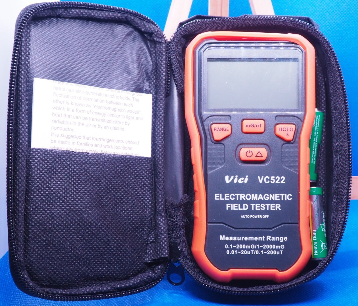 VICI ELECTROMAGNETIC FIELD TESTER VC522