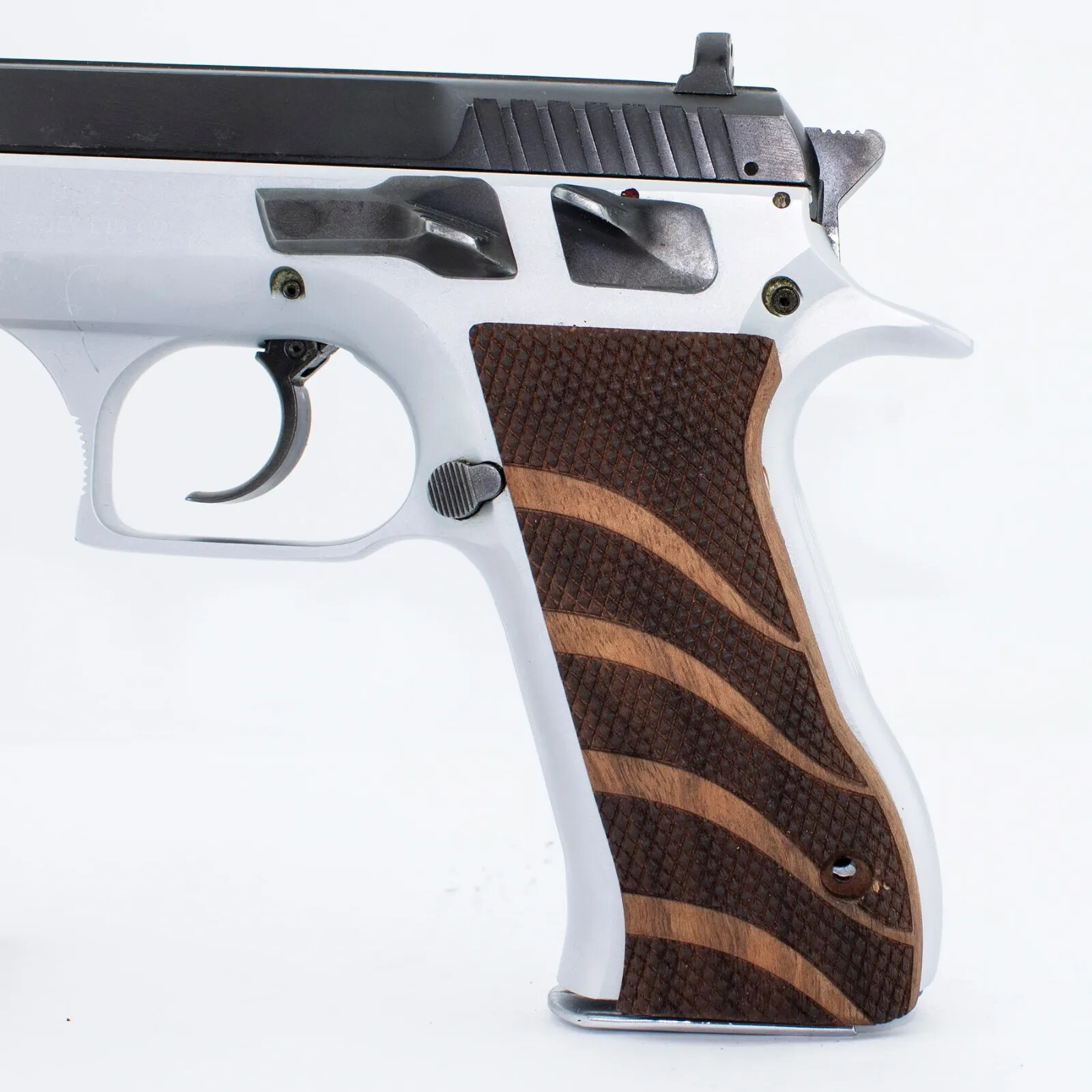 New Jericho 941 grips 941 F-FS Turkish Walnut Wood Hand Made Gun Grips Nice set