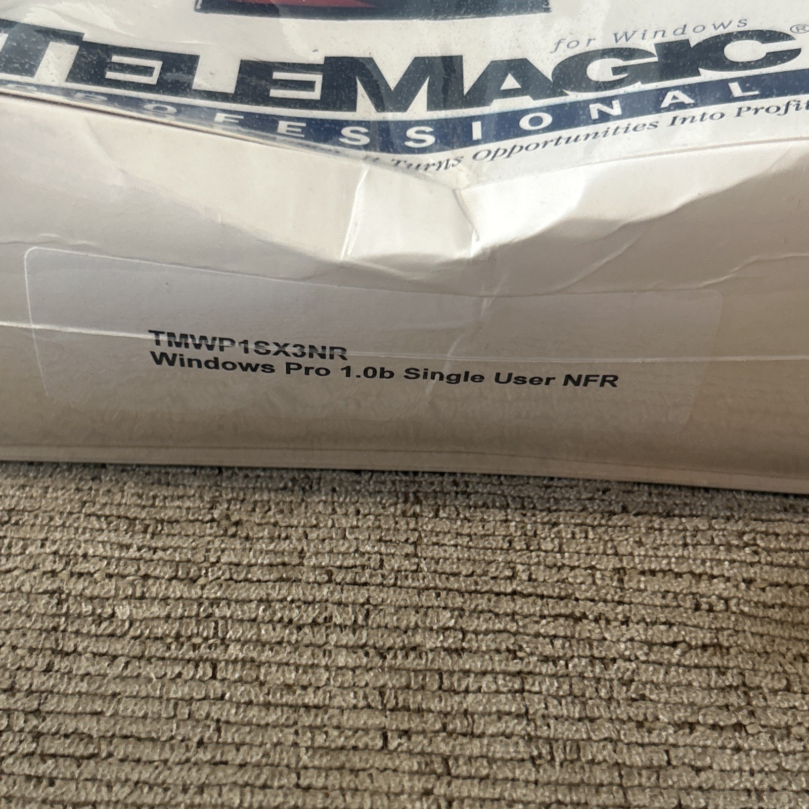 Brand New in Shrink Wrap TeleMagic Pro Software Windows Pro 1.0b Single User