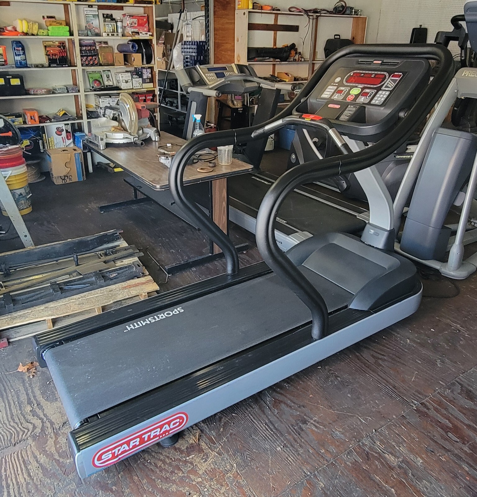 STAR TRAC 9-3563-MUSAP3 COMMERCIAL TREADMILL WALKING INCLINE