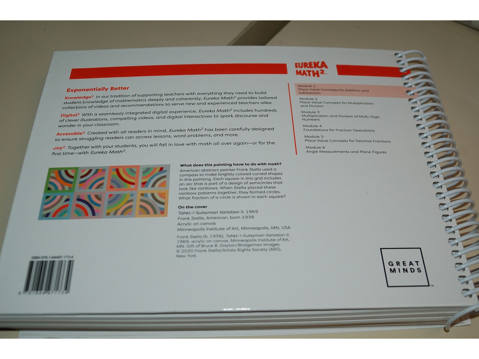 Eureka Math² Squared Grade 4 Module 1 Teacher Book - Weight: 43 oz.