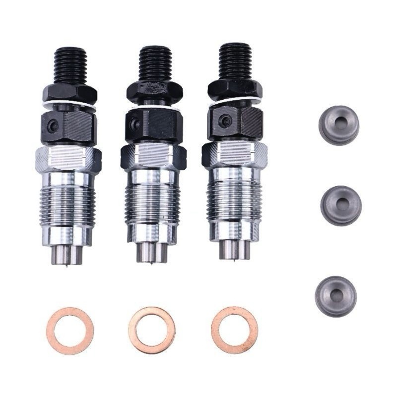 3 PCS Fuel Injector H1600-53000 16001-53000 for Kubota Engine D722 D782 D902