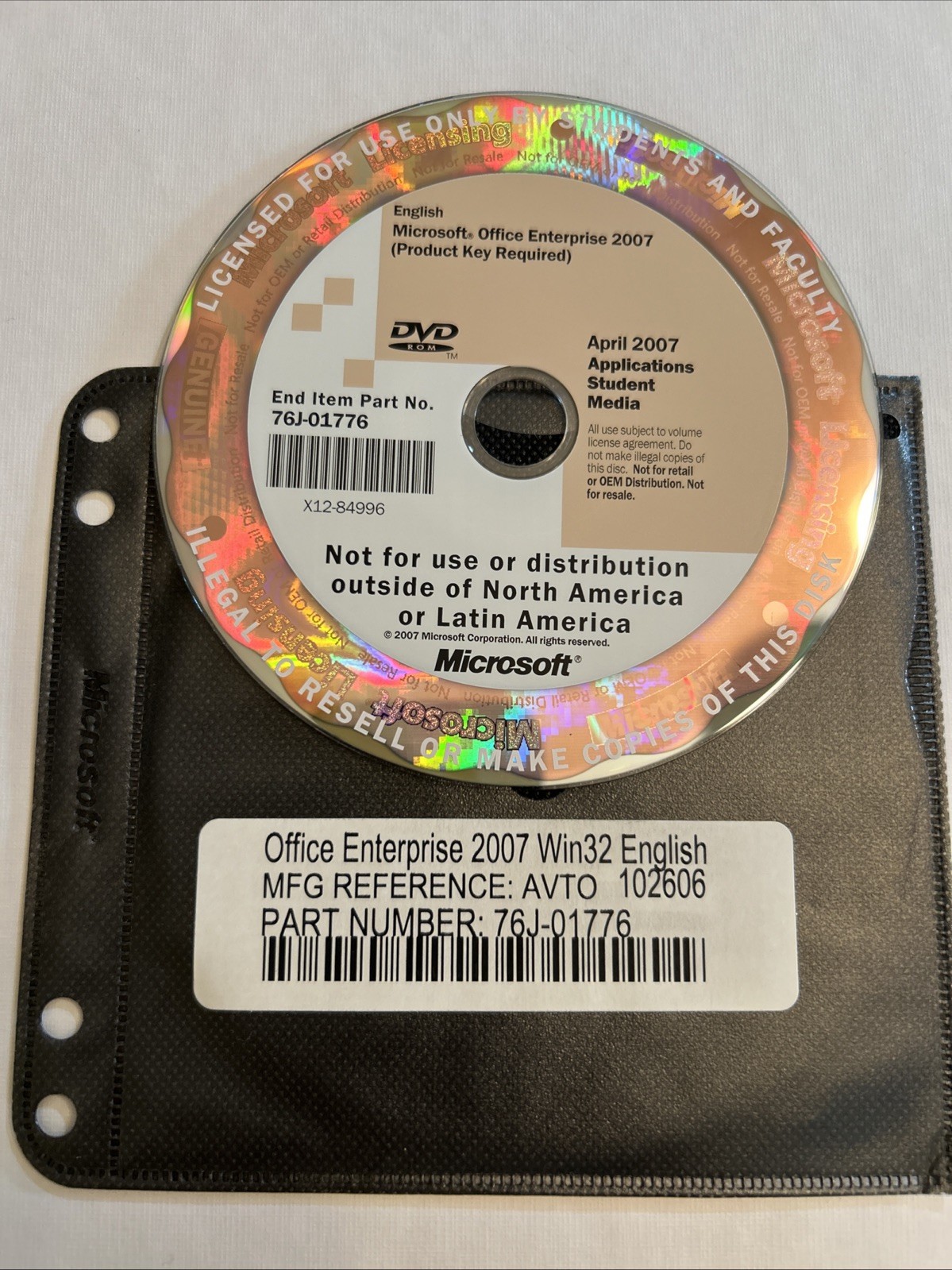 Microsoft Office Enterprise 2007