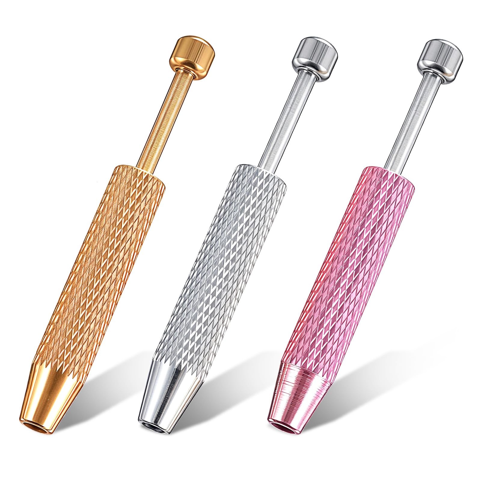 3 Pcs Piercing Grabber Tool 4 Claw Piercing Assistant Pen Piercing Gripper Je...