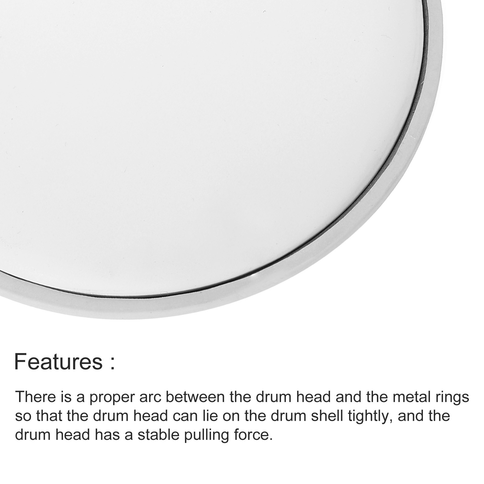 11 Inch Drum Head Drum Skin Drum Player Gift White 1pcs