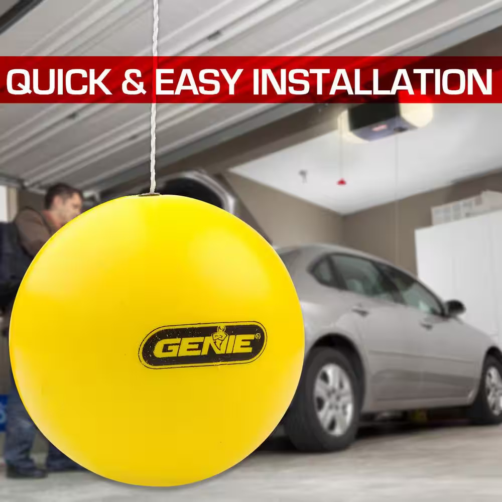 Yellow Garage Doorstop Parking Indicator Sensor Easy Installation Parking Aid