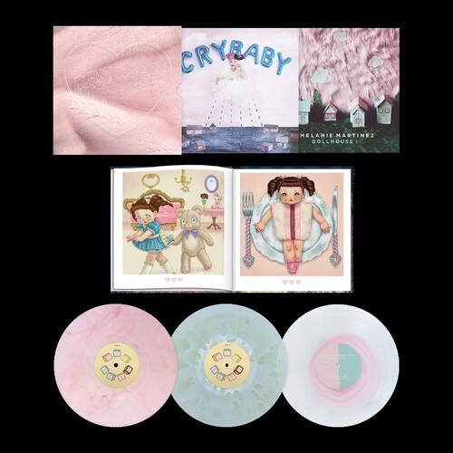 Melanie Martinez - Cry Baby [New Vinyl LP] Coke Bottle Green , Clear Vinyl, Pink