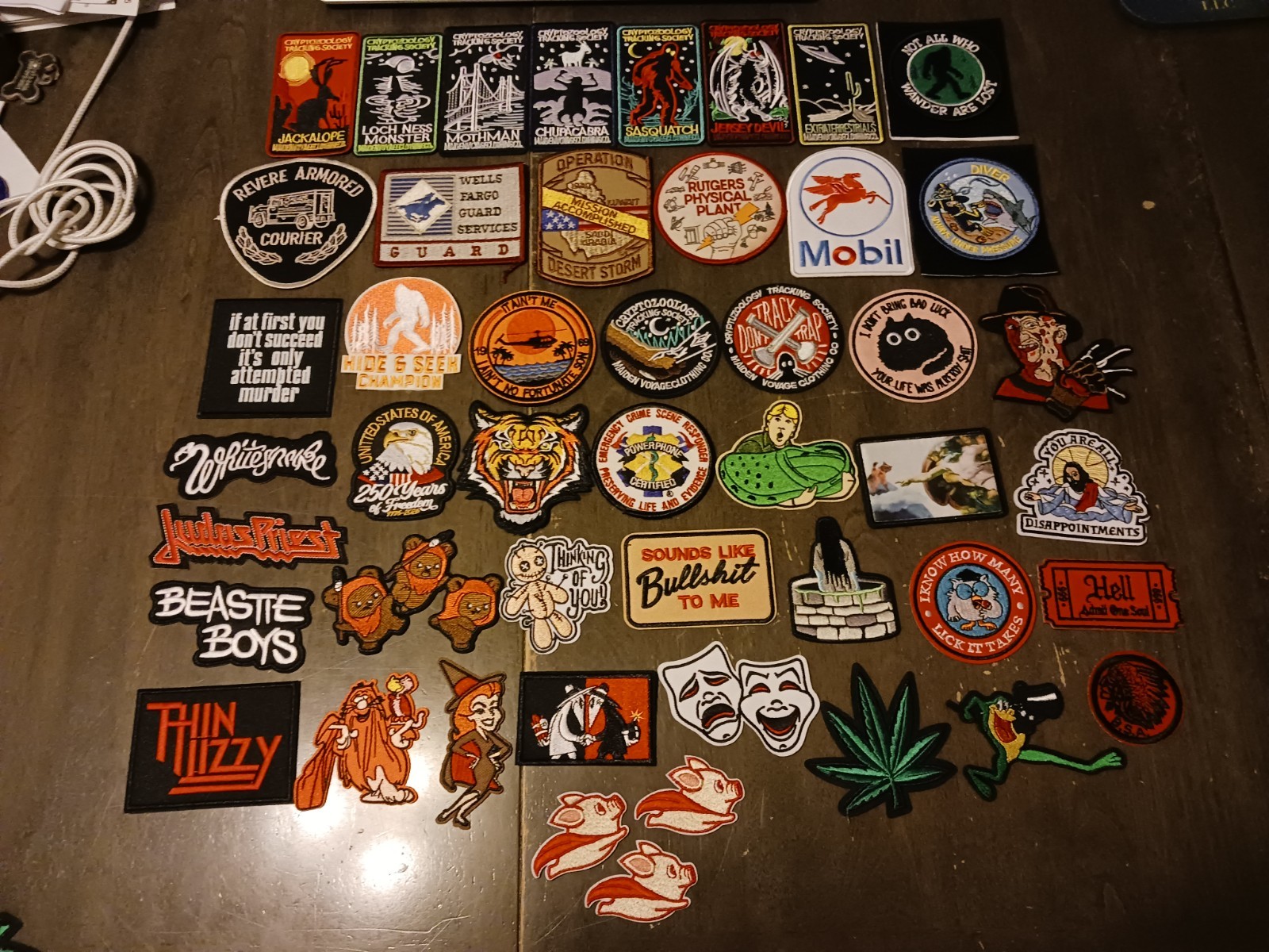 Assorted Patches Television, Horror, Cartoons, Paranormal, Mobil, Humor...Choice