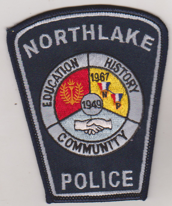 Northlake IL Police non shield shaped patch