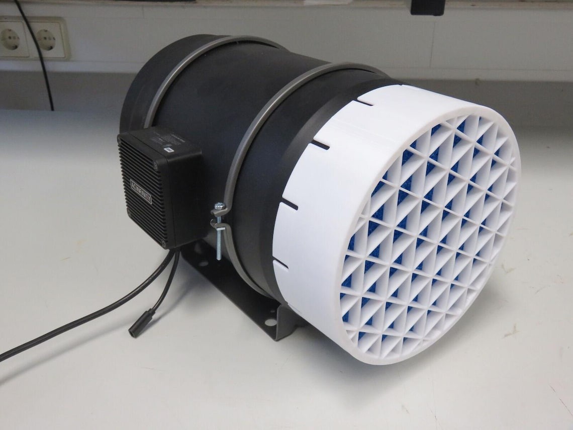 Fan Guard with Filter for 8" (200mm) AC Infinity S8, T8, A8 Fan