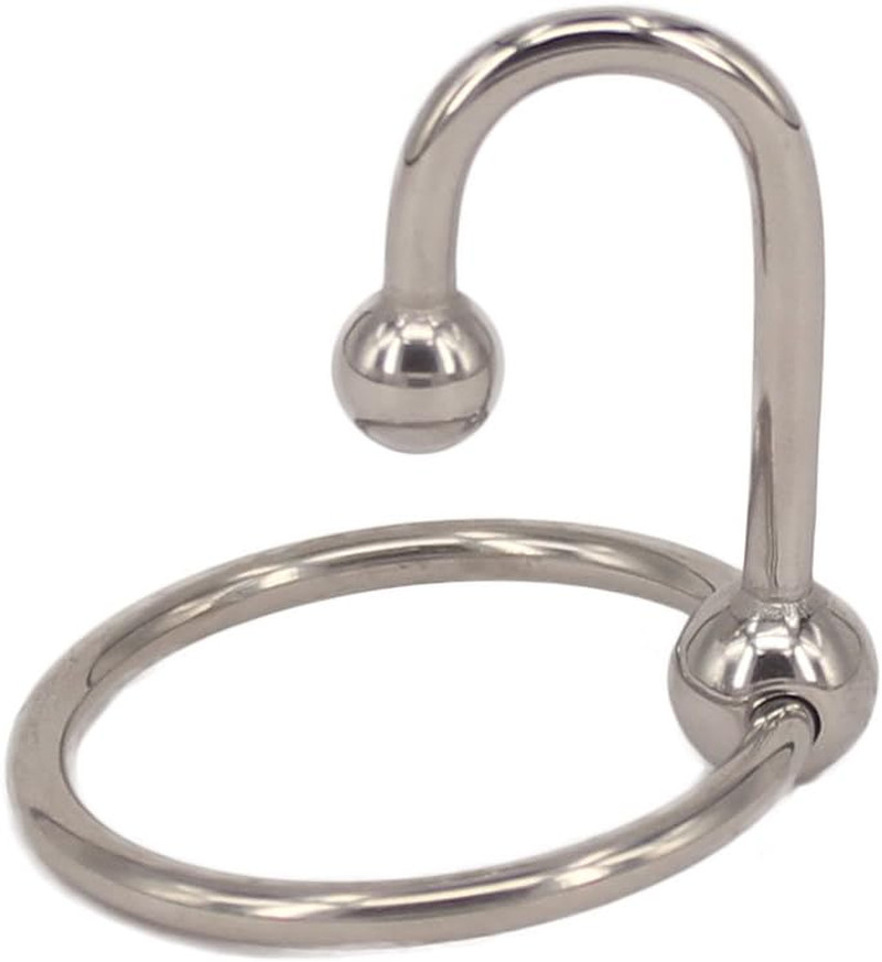 Stainless Rings with Urethral Sounds Ball