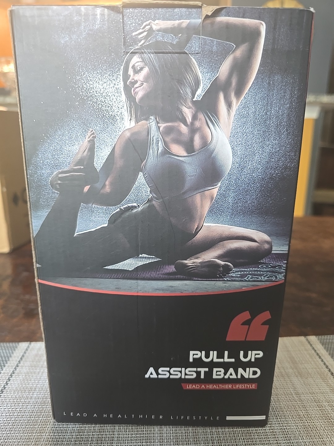Pull Up Assit Band Model # JLQ-RB01 Workout/Strength Improve MISSING PURPLE BAND