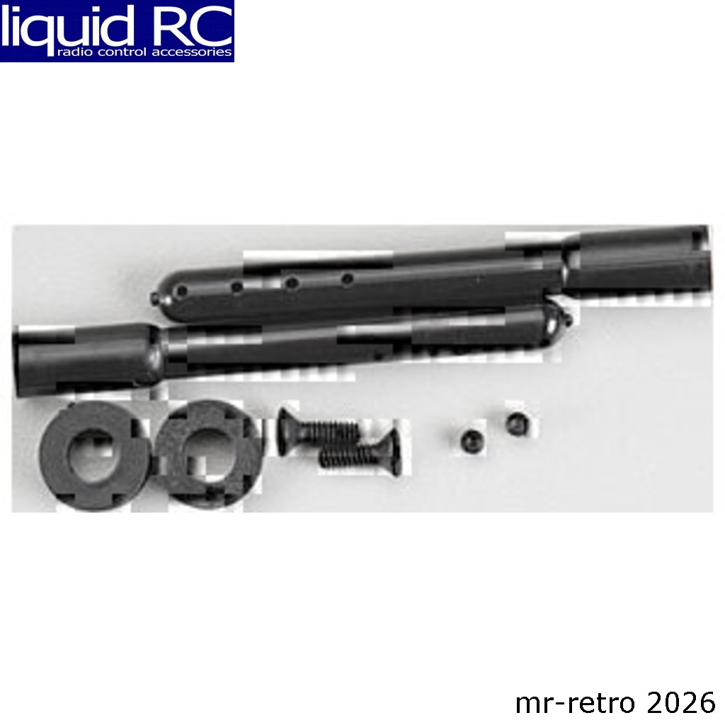 Duratrax C2616 Nylon Body Post Black 2.5 Inch (2)