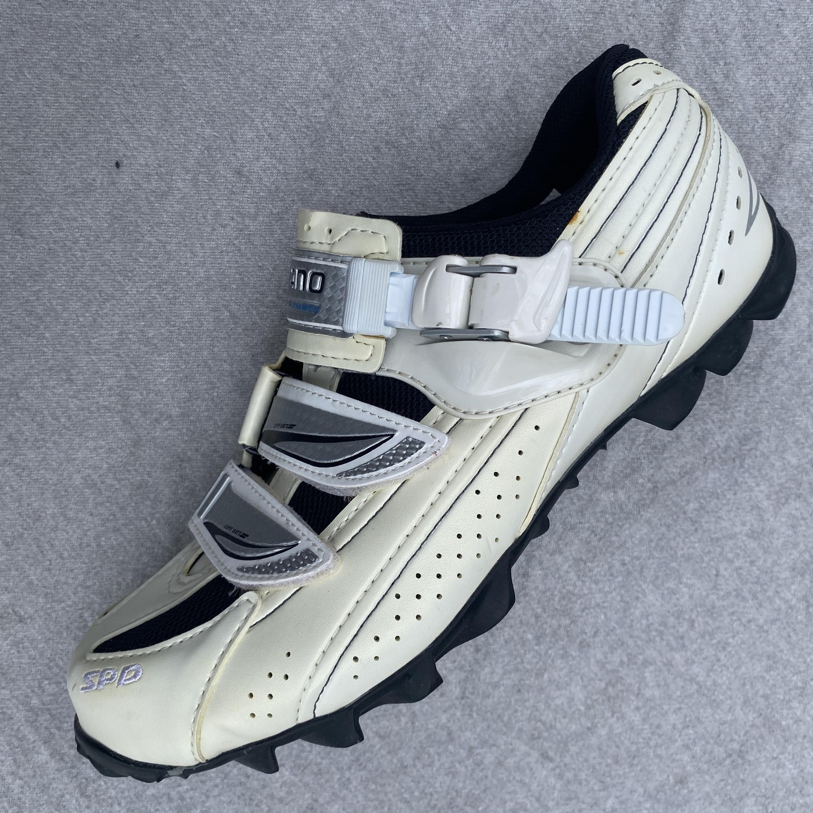 Shimano SH-WM62 Womens SPD Mountain Bike Cycling Shoes White 41 US 8.5 SPD