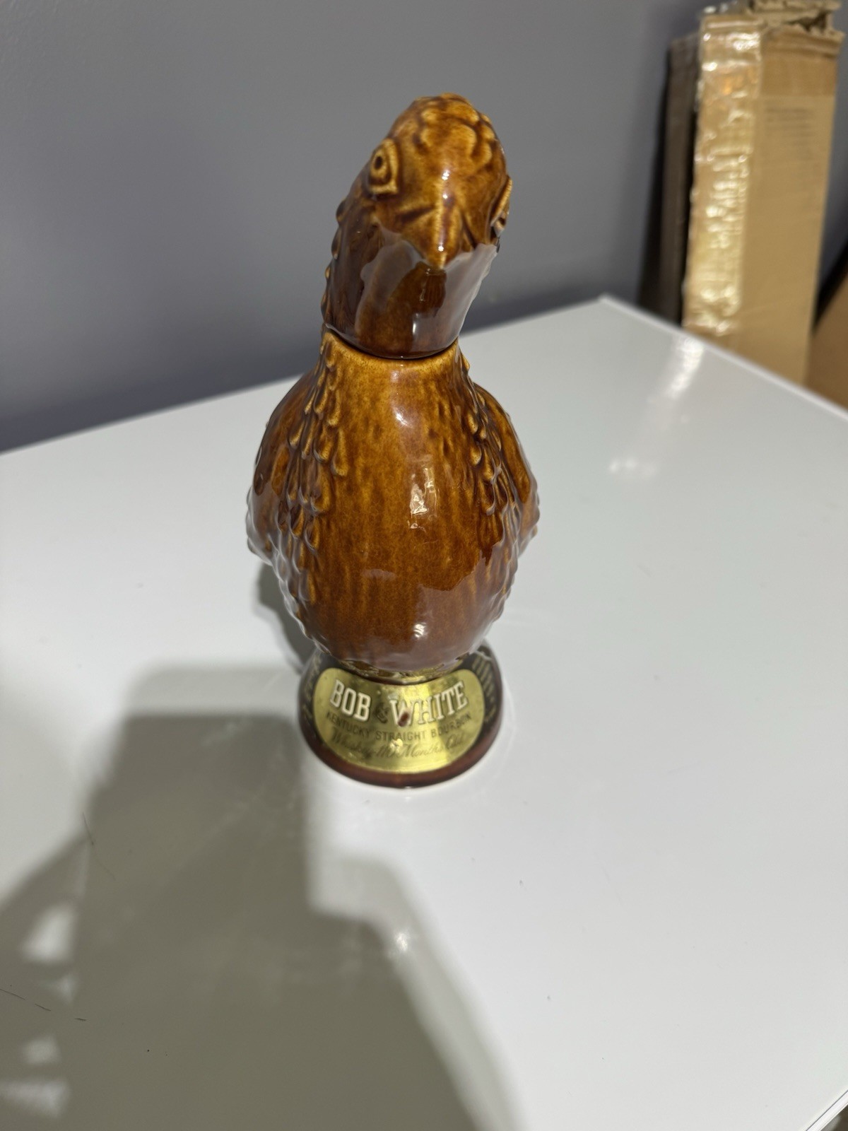 Pheasant Liquor Bottle