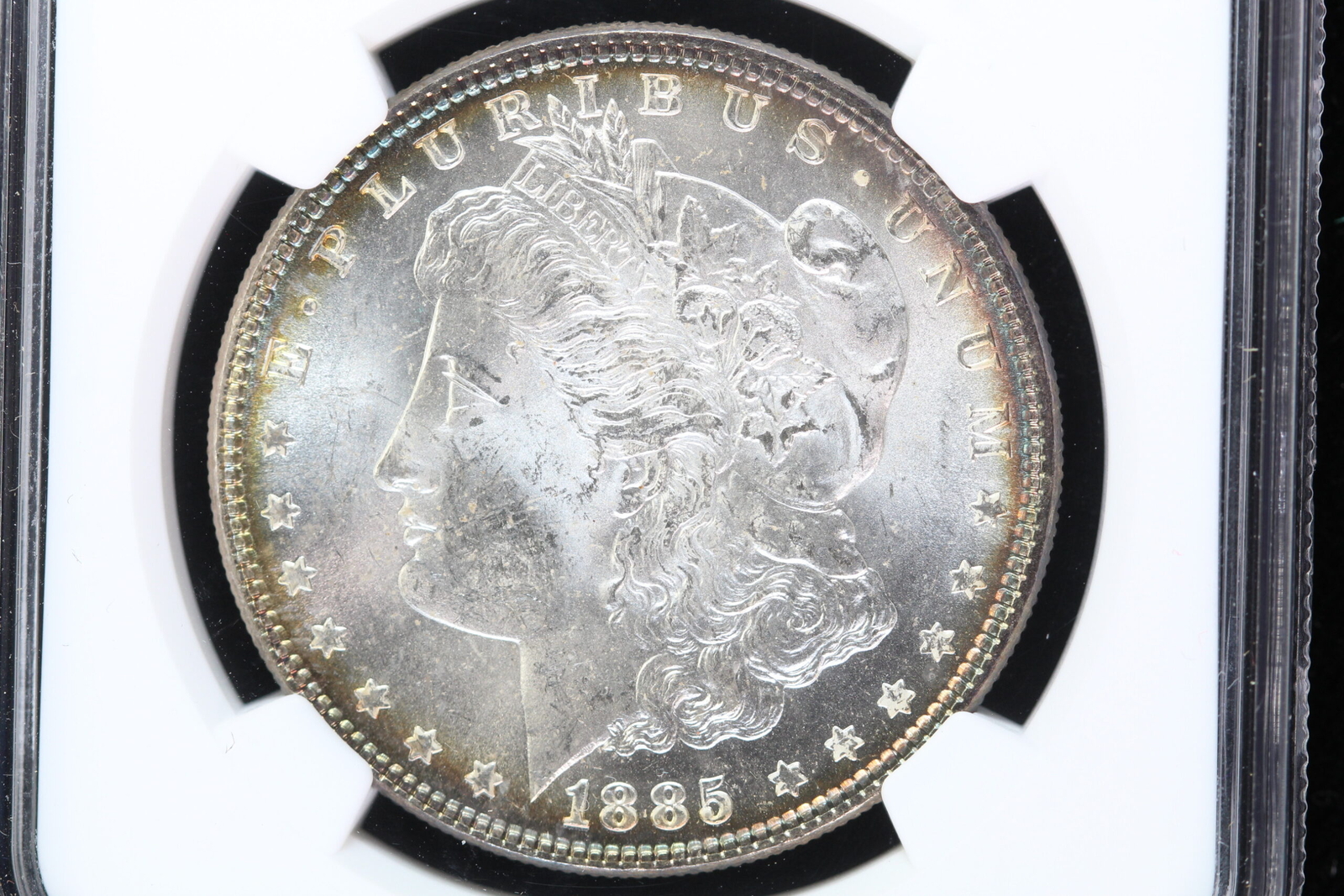 1885 Morgan Dollar NGC MS64 3HC4
