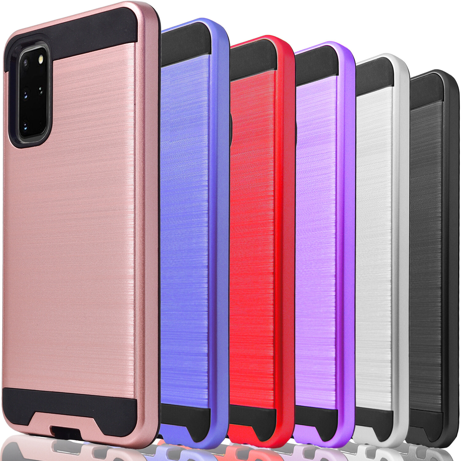For Samsung Galaxy A71 5G A51 Case Phone Cover Shockproof +Tempered Glass Screen