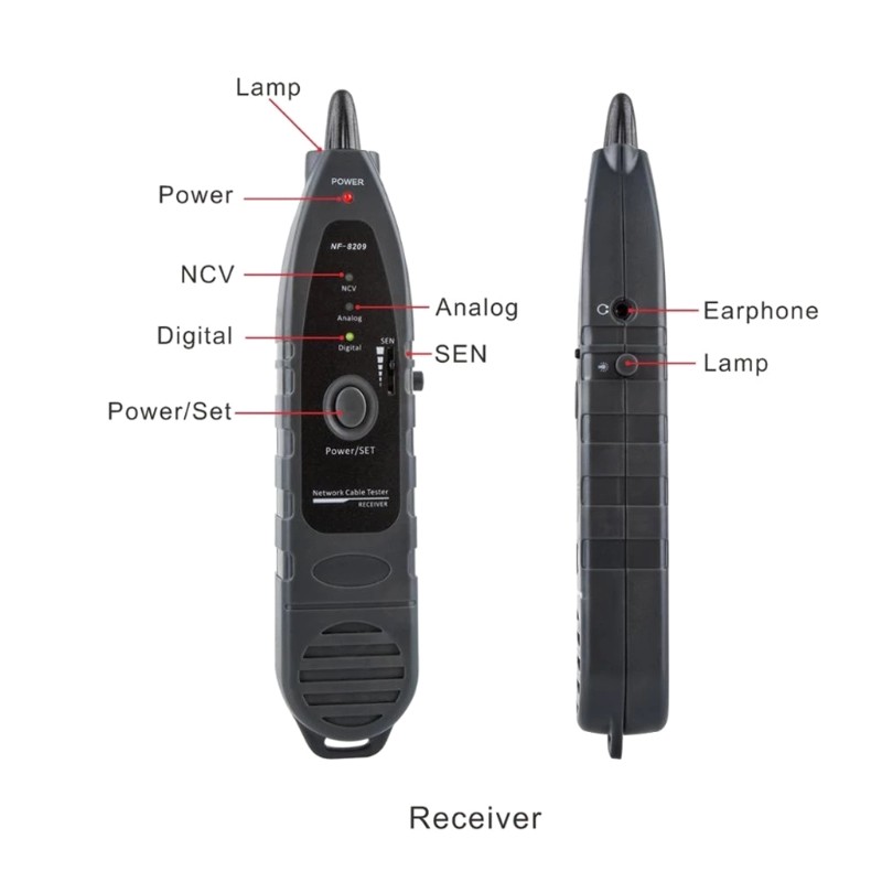 Cable Tracker Cable Testers Cable PoE Detector for POE Testing