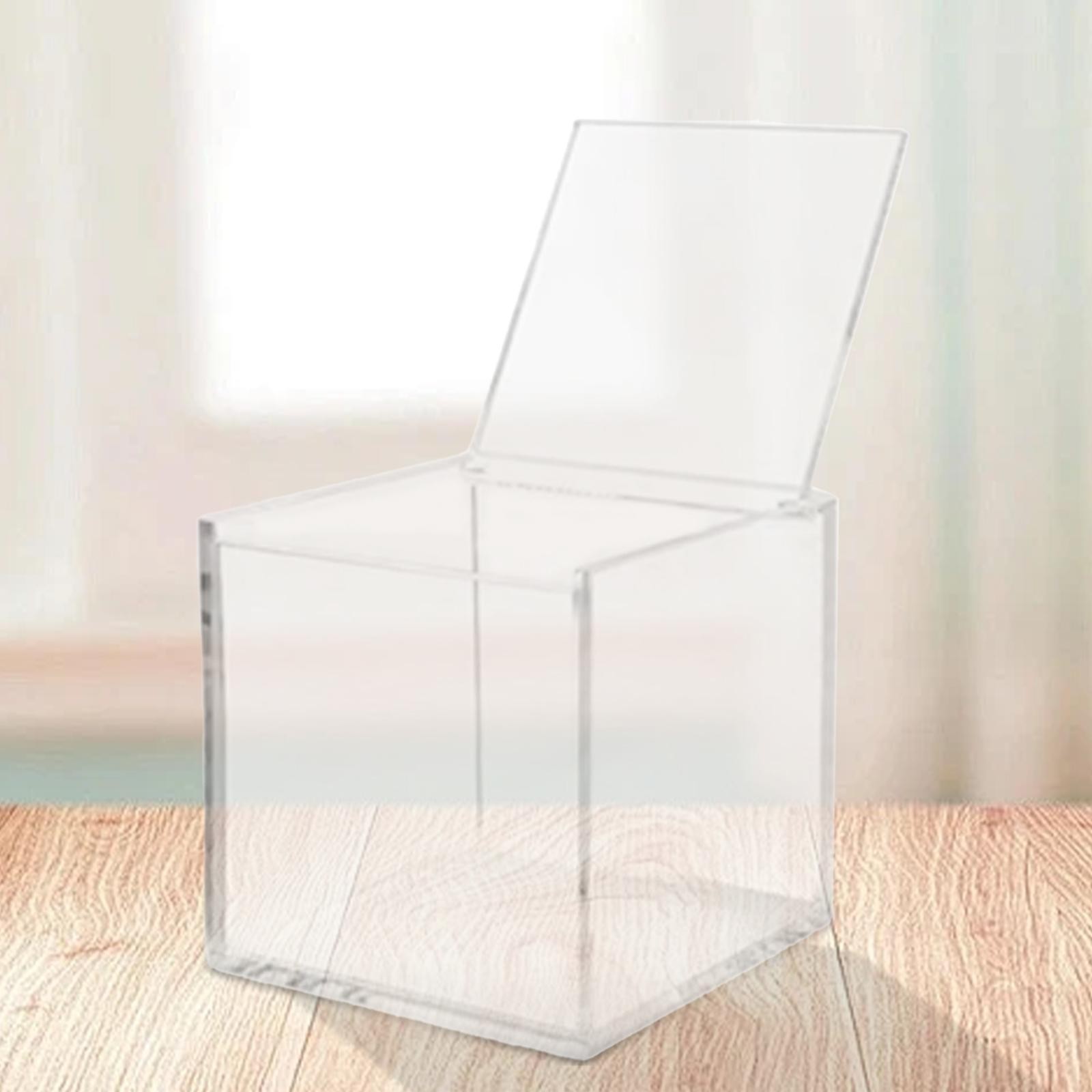 Clear Storage Capsule Organizer Display Case