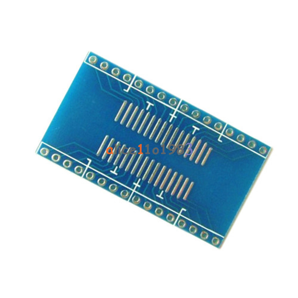 5PCS SOP32 to DIP32 1.27mm 2.54MM pitch Interposer board pcb Board Adapter Plate