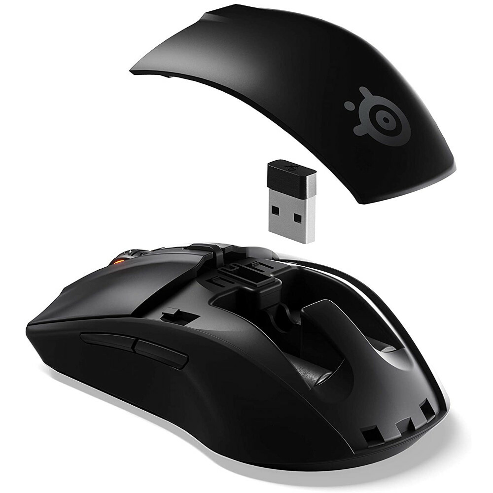 SteelSeries Rival 3 Wireless Gaming Mouse Dual Wireless USB/Bluetooth