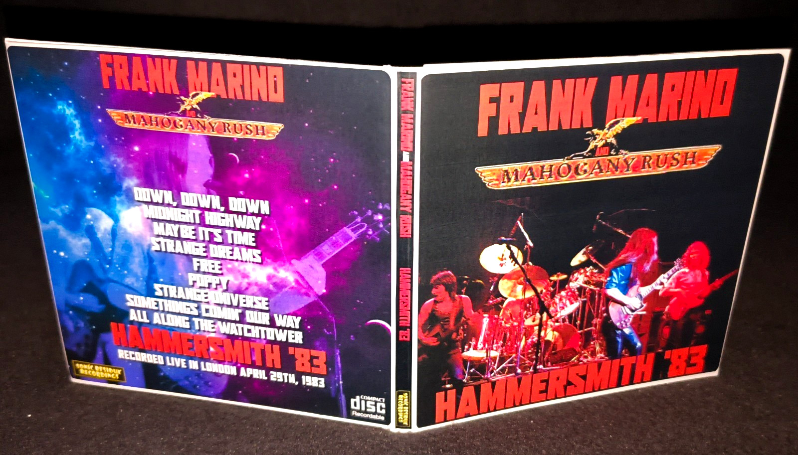 Mahogany Rush London 1983 Gate Fold CD Package NEW