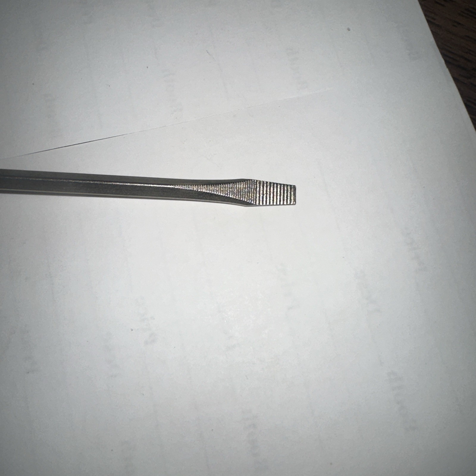 NOS Husky USA 1/8”x 4” Slotted Screwdriver 1000014545 Made In USA