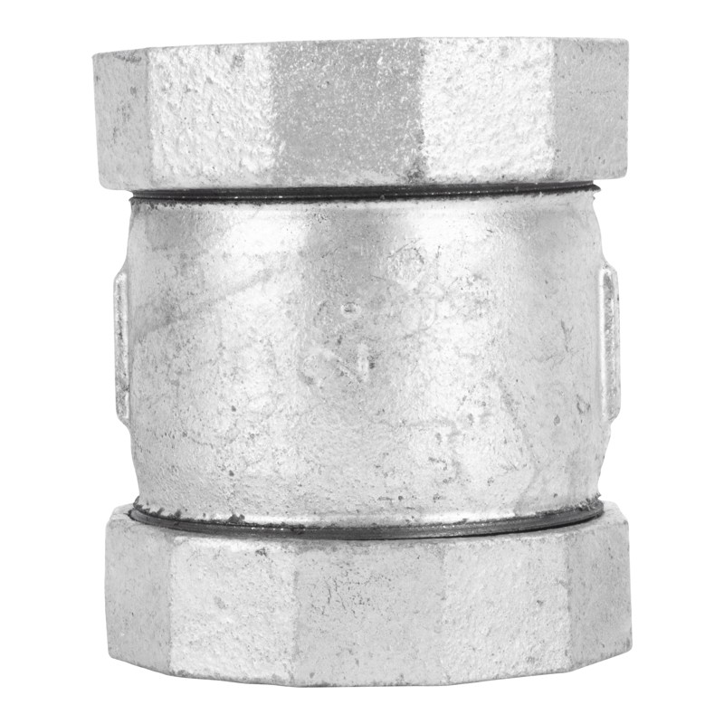 BK Products 160-008 Galvanized Steel Compression Coupling 2 Dia. x 3 in.