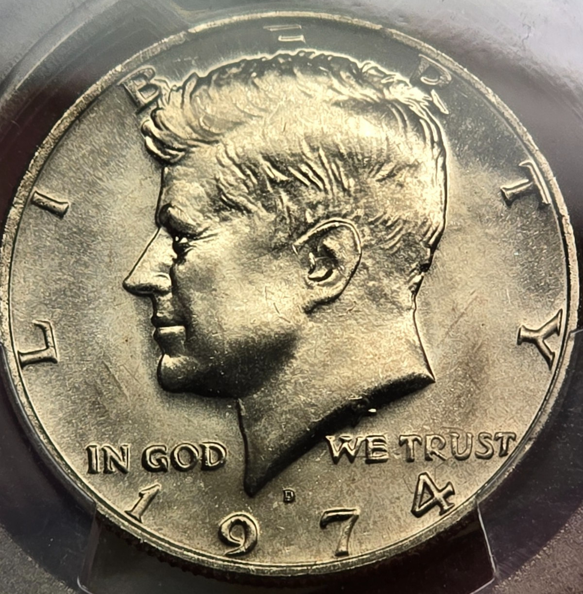 1974 D KENNEDY HALF DOLLAR 50C PCGS CERTIFIED MS 66 MINT STATE UNC (095)
