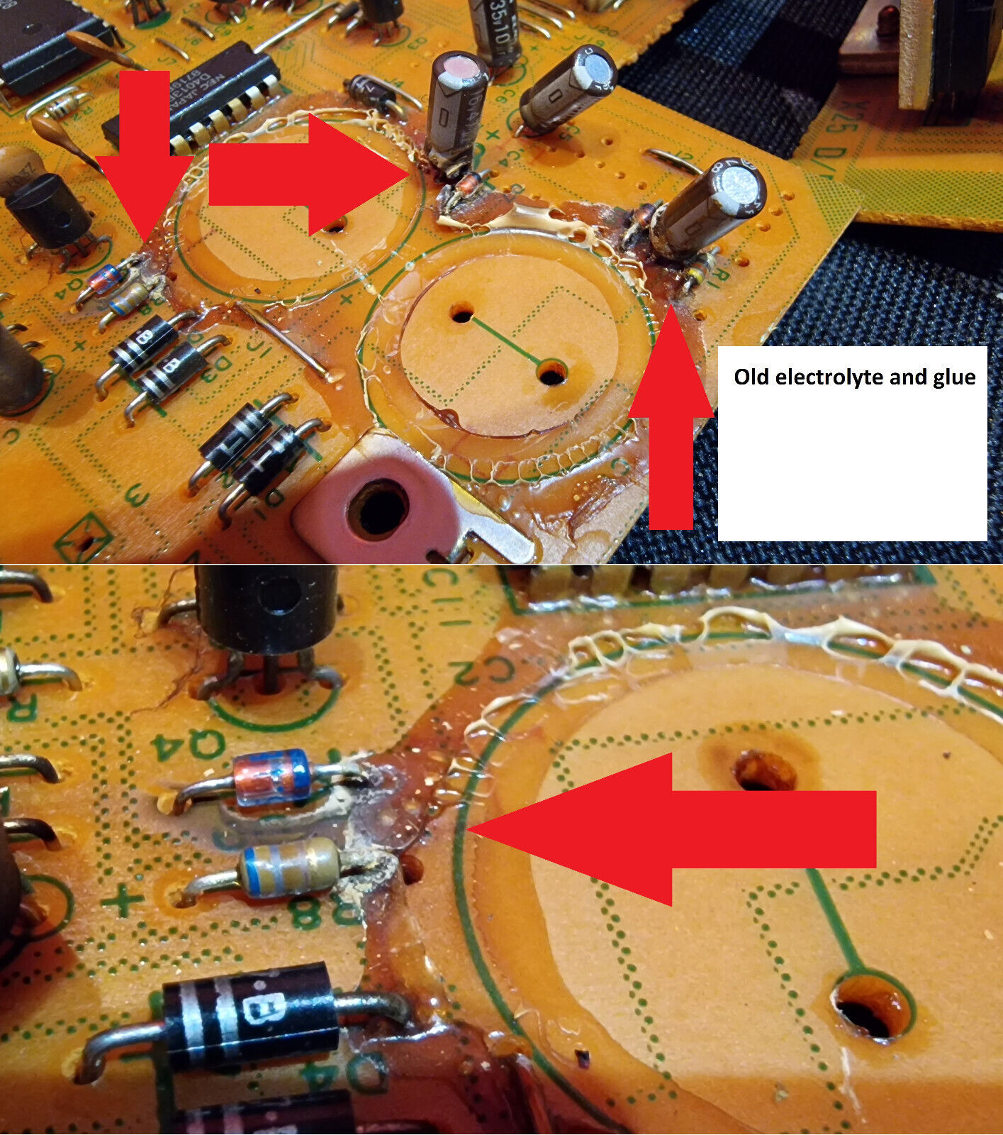 Stereo Tuner SONY ST-5950SD Repair KIT - all capacitors